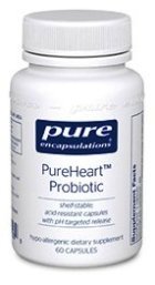 Pure Heart Probiotic has Lactobacillus reuteri NCIMB 30242