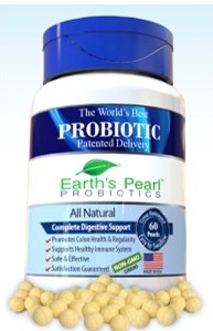 Earth's Pearl Probiotic is a time-release probiotic tablet
