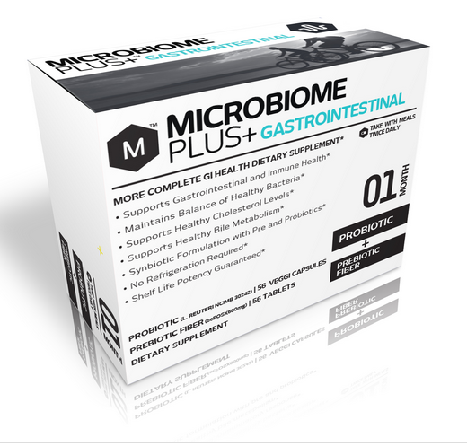 Microbiome Plus Probiotic has Lactobacillus reuteri NCIMB 30242