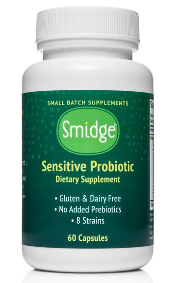 Smidge Sensitive Probiotic Capsules 2023