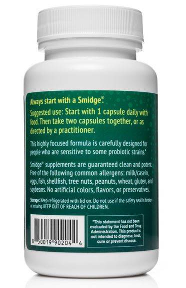 Smidge Sensitive Probiotic Capsules 2023 Dosing