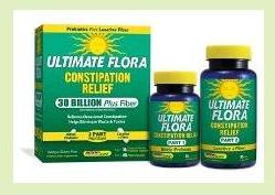 Ultimate Flora Constipation 2-Part Kit has probiotics and a magnesium relaxant
