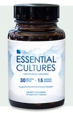 Leaf Origin Essential Cultures is a multi-species probiotic supplement